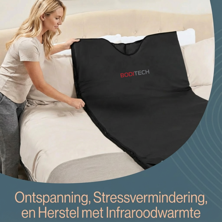 RejuvaWrap™ Infrarood Sauna Deken – Volledige Detox, Ontspanning & Herstel