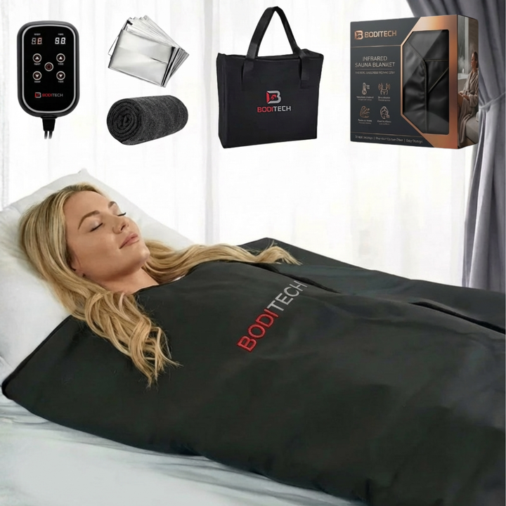 RejuvaWrap™ Infrarood Sauna Deken – Volledige Detox, Ontspanning & Herstel